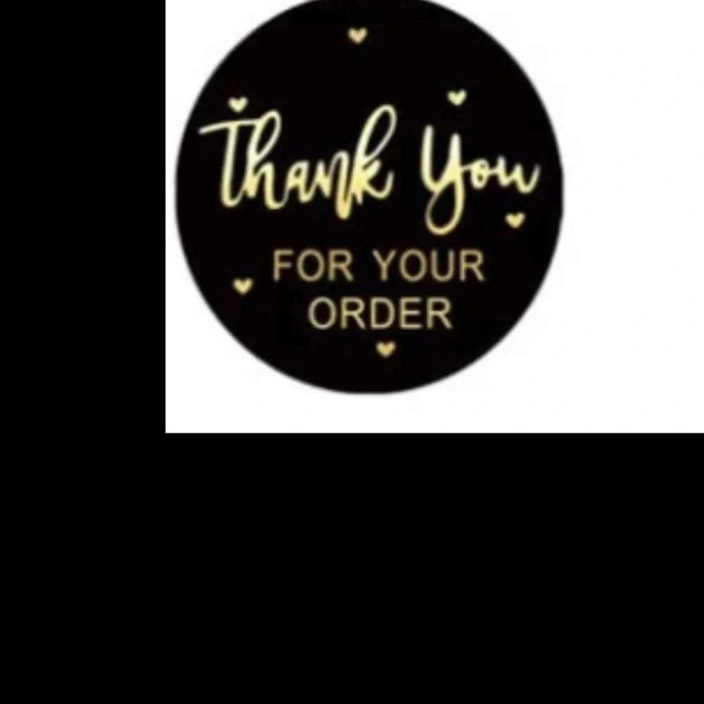 200ct~Thank you Stickers W/Bonus Bags 🌟🆕🌟  (2 For $20)